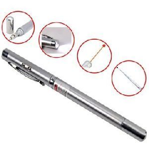 Silver Metal Laser Light Pen