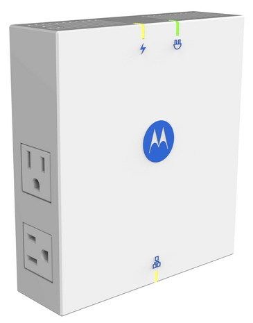 Motorola Home Plug Design and Development Services By Powerkeep Product Design Company