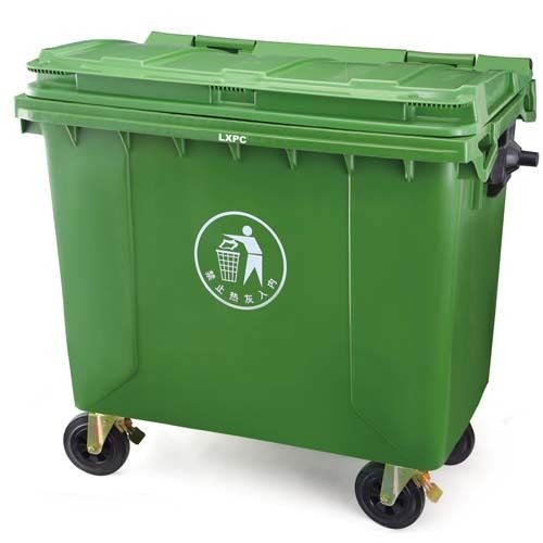 660 Litre Plastic Garbage Container Application: School