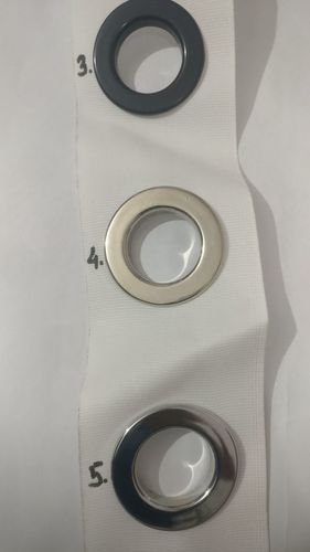 10X EYELET CURTAIN RINGS - Clip Grommet Blinds Drapery Low Noise 42mm Round  Ring | eBay