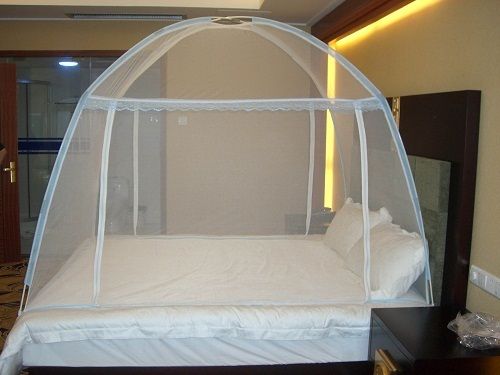 Amvigor Folded Mosquito Net With Two Doors Age Group: Adults