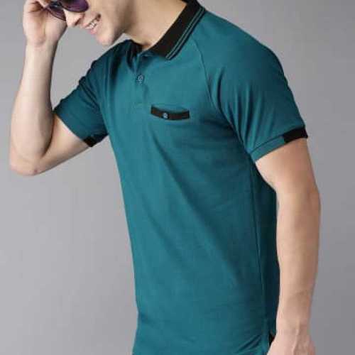 Mens Green Polo T Shirts Age Group: Adult