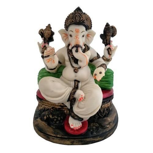 Multicolor Marble Ganesha Statues