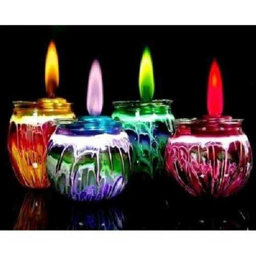 Attractive Pattern Colourful Candles