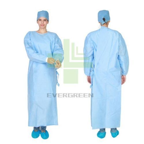 Blue Color Surgical Gown Grade: Premium