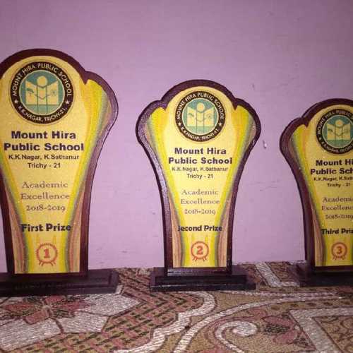 Colorful Printed Trophies For School