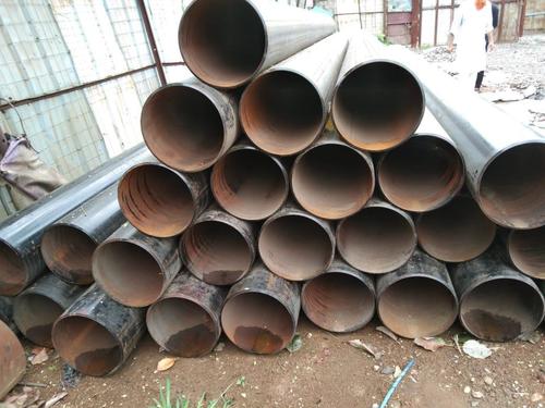 Round Shape Mild Steel Black Pipes - Length: 6 To 12 Meter Meter (M)