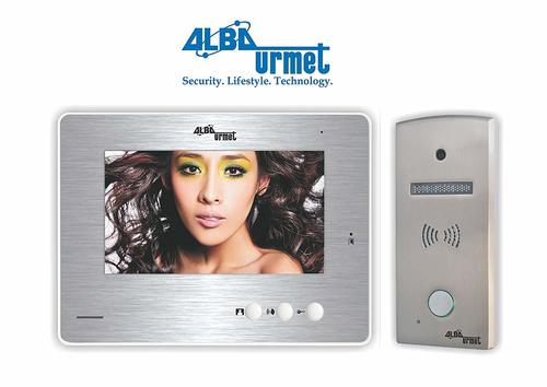 Black Video Door Phone With 7" Lcd Display