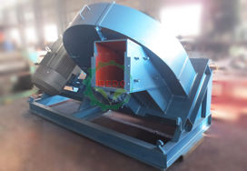 Blue Wood Disc Chipper Machine