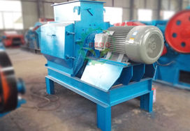 Blue Wood Hammer Mill Machine