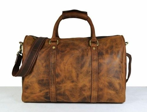 Brown Leather Vintage Messenger Bags