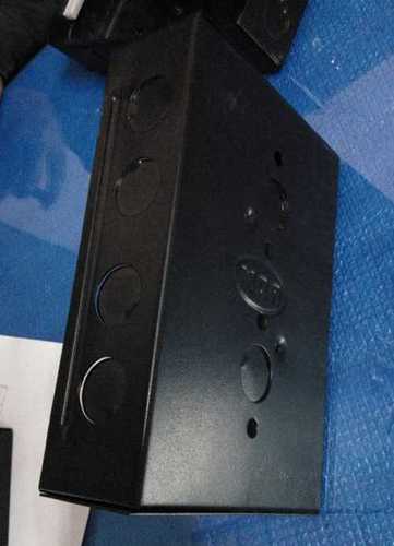 Blacl Electrical Steel Modular Box 