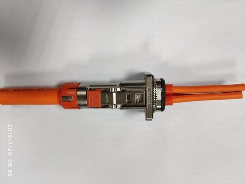 Orange High Voltage Low Current Connectors