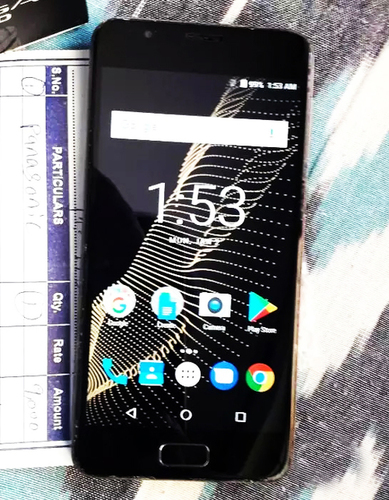 Black Panasonic Eluga 500 A4 (Mocha Gold) Mobile Phone