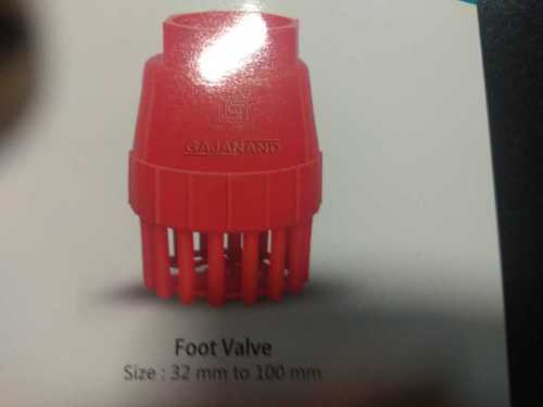 Red Pp Foot Valve