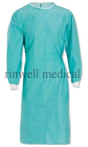 Green Chemical Resistant Surgical Gown