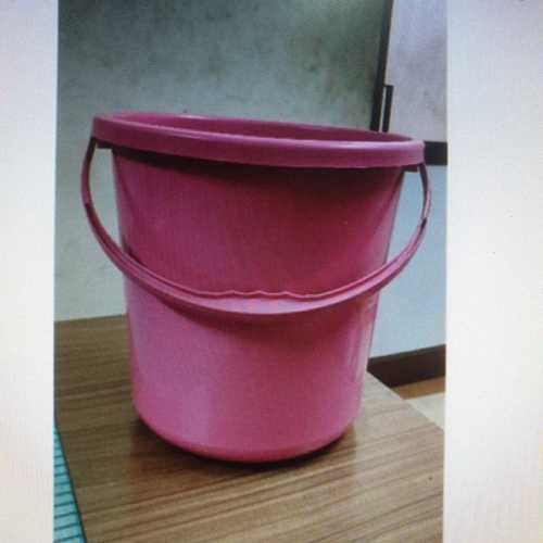 Dark Pink Light Weight Plastic Bucket