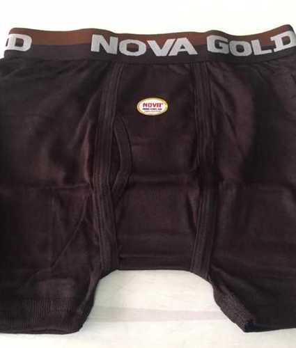 Men Brown Cotton Underwear