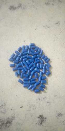 Recycled Blue Plastic Granules Fine Quality