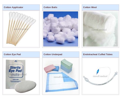 व्हाइट स्टेरिल आई कॉटन पैड और कॉटन इयर बड्स