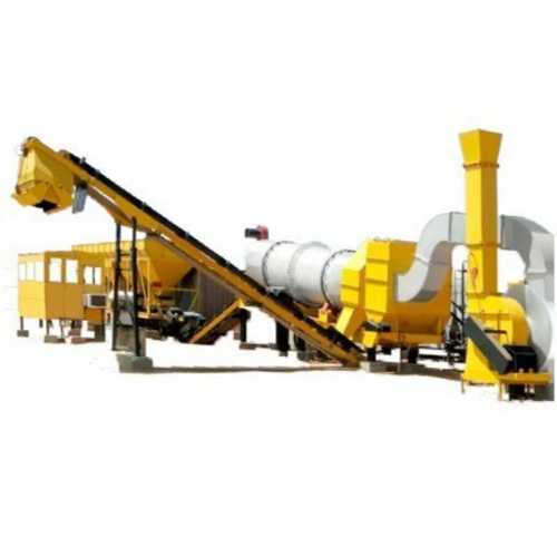 Yellow Hot Mix Asphalt Plant