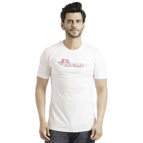 Mens Cotton Round Neck T Shirt