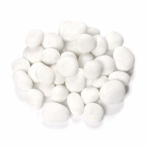 Snow White Landscaping Pebbles Stones