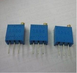 Trimmer Resistor 3296w-1-503lf Bourns Res Cermet Trimmer