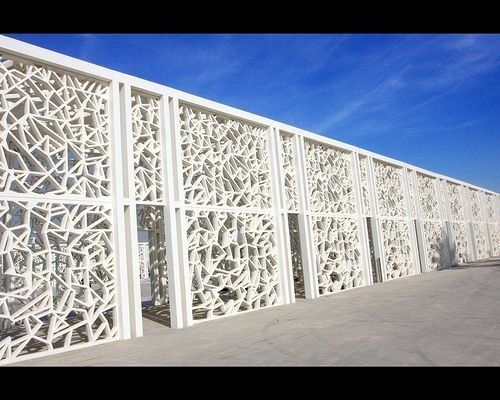 (Grc) Glass Reinforced Concrete Facade Application: For Construction