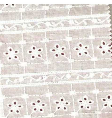 Plain Embroidery And Schiffly Fabrics