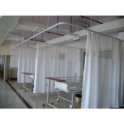 White Hospital Opd Privacy Curtains Tracks 