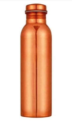 Quick Dry Plain Copper Water Bottle