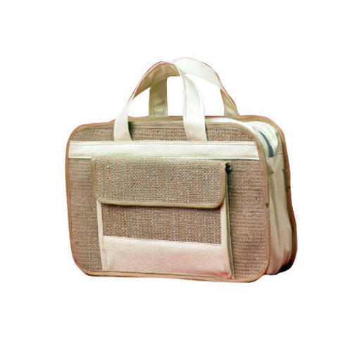 Brown Spacious Conference Jute Bag