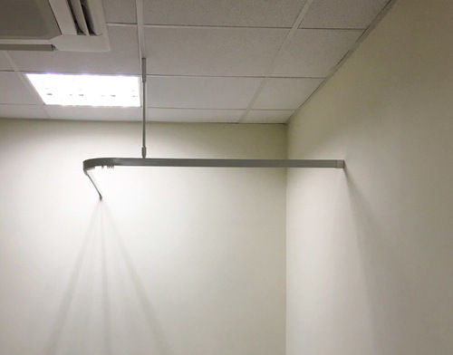 Metal White Color Flexible Curtain Track