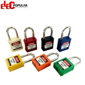 38MM Stainless Steel Shackle Safety Padlocks EP-8521~EP-8524