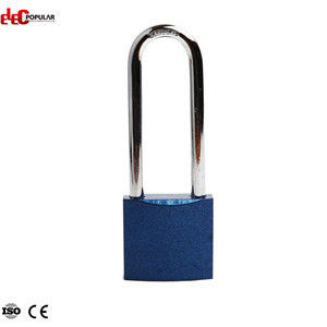 76MM Aluminum Steel Shackle Safety Padlocks EP-8551A