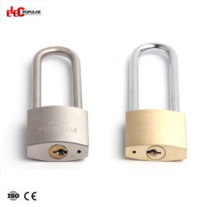 76MM Brass Steel Shackle Safety Padlocks EP-85551C~EP-8554C