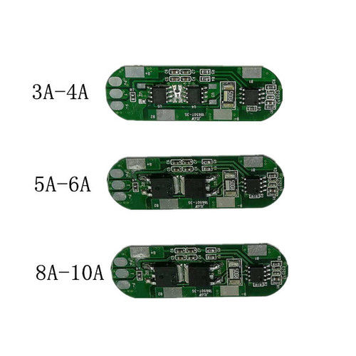 Green Bms 3S 5A Battery Protection Board 10A 11.1V With Ntc