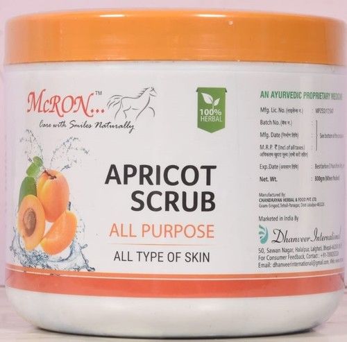 McRON Apricot Scrub 800 gm