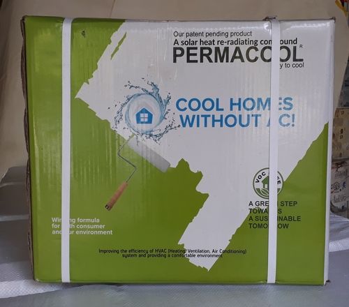 White Permacool Solar Heat Re Radiating Metallic Oxides Coating