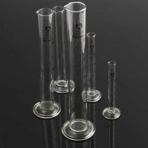 Transparent Borosil Measuring Cylinder Application: Labs