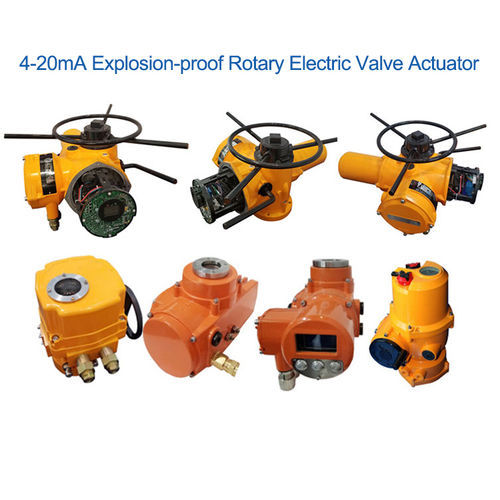 Stainless Steel 4-20Ma Explosion-Proof Rotary Electric Valve Actuator