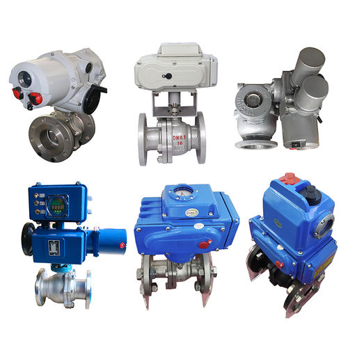 4-20Ma Flow Control Modulating Dn200 Ball Valve Power: Electrical