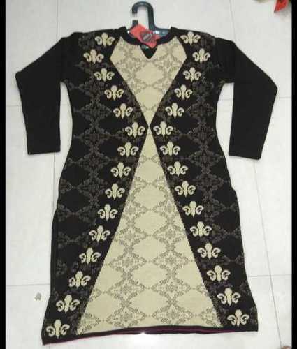 Black Ladies Pure Cotton Kurtis