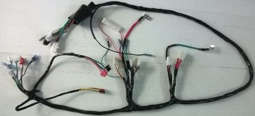 Black Light Weight Wiring Harness