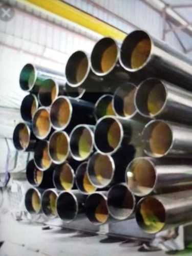 Silver Plain Stainless Steel Pipes