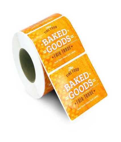 Square Laminated Printed Labels