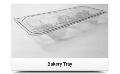 Transparent Bakery Tray