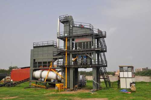 Gray Asphalt Batch Mix Plant 80 Tph