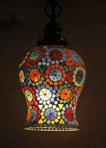 Colorfull Mosaic Glass Hanging Lamp